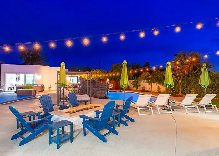 Waterslideluxury3 Housessportcrtshufflegolfspa Holiday home Scottsdale