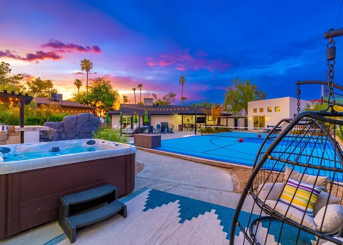 Waterslideluxury3 Housessportcrtshufflegolfspa Scottsdale