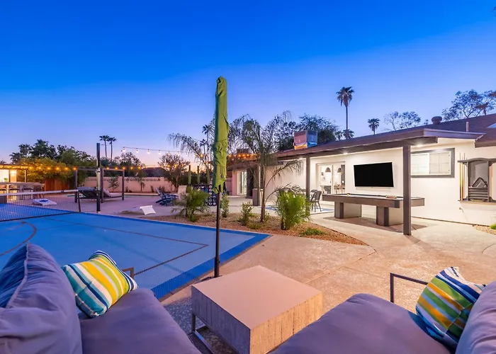 Waterslideluxury3 Housessportcrtshufflegolfspa Scottsdale